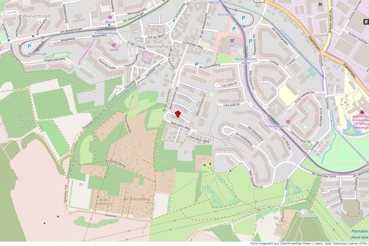 liebenswerte 1-Zimmer-Wohnung mit Balkon und Dusche